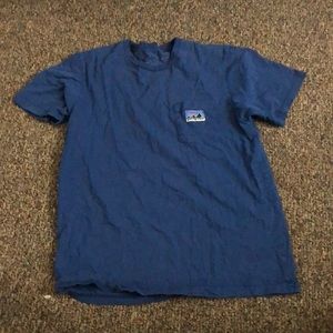 Blue Patagonia shirt